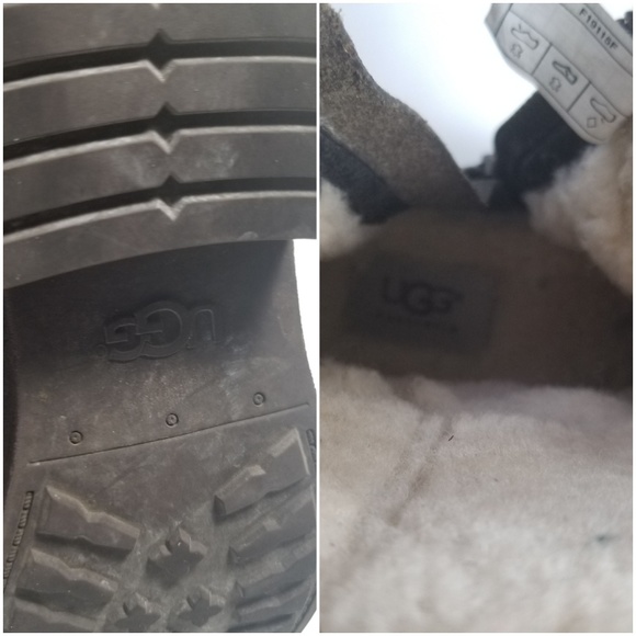 Ugg Australia Blayre ll Buckle Sheepskin Boots 8 - Picture 7 of 8